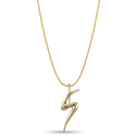 Initial S Love Letter Pendant Catherine Best Dev 18ct Yellow Gold Pendant on a 18 chain 