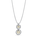 Diamond Daze Pendant Catherine Best Dev Pendant on a 18