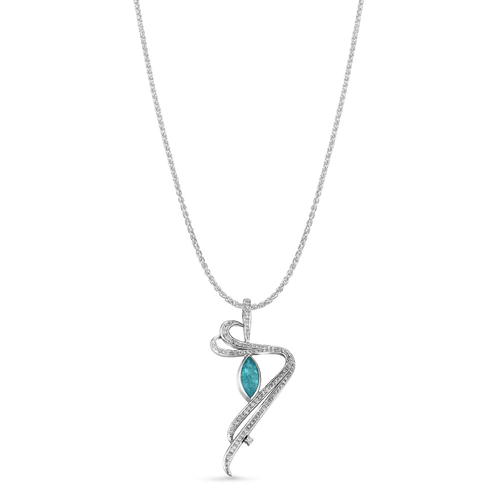 Dancing On Ice Pendant Catherine Best Dev Pendant on a 18 chain