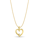 I Love You Pendant Catherine Best Dev 18ct Yellow Gold Pendant on a 18