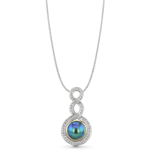 Pikorua II Pendant Catherine Best Dev Pendant on a 18 chain