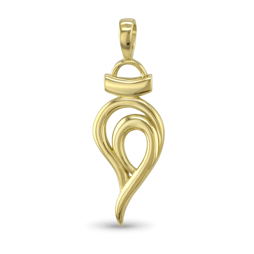 Petit Port Larger Pendant Catherine Best Dev 9ct Yellow Gold Pendant