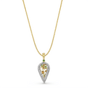 Honeycomb Pendant Catherine Best Dev Pendant on a 18 chain