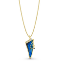 Blue Lake Pendant Catherine Best Dev Pendant on a 18 chain 