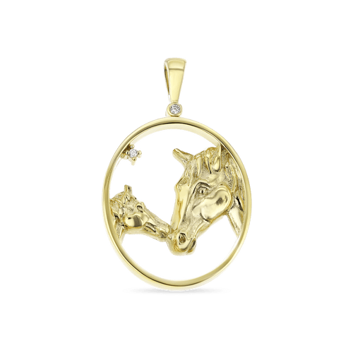 Love is Forever Pendant Catherine Best Dev 9ct Yellow Gold Pendant