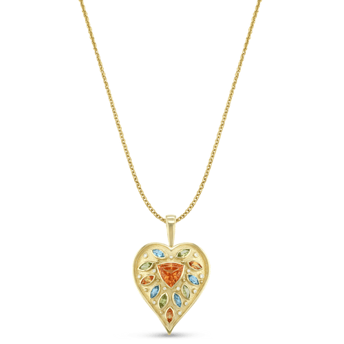 Delara Pendant Catherine Best Dev Pendant on a 18 chain