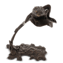 Jersey Crapaud Toad Bronze Sculpture Catherine Best Dev 