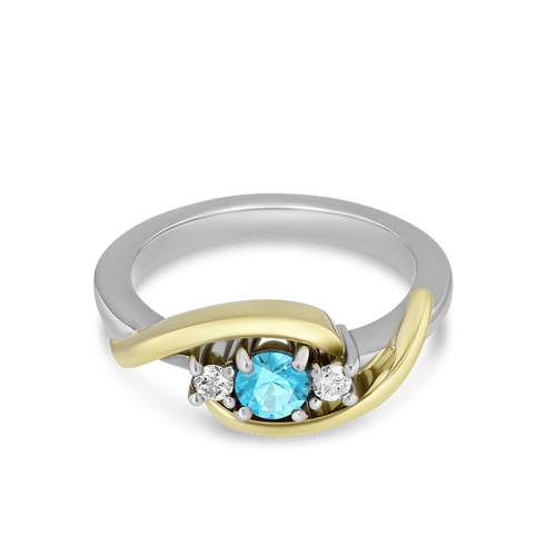 St Lucia Ring Catherine Best Dev Paraiba Tourmaline 