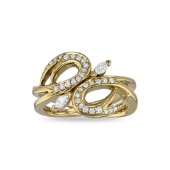 Love Birds Ring Catherine Best Dev Pave Set 