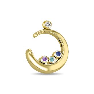 Cradle of Love Pendant - 18ct Yellow Gold - With Chain Catherine Best