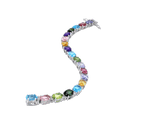 Sweetie Bracelet 18ct White Gold and Diamond Bracelet with myriad Gemstones Catherine Best Dev Option 1