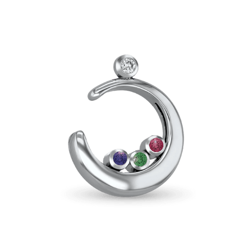 Cradle of Love Pendant - Silver - With Chain Catherine Best