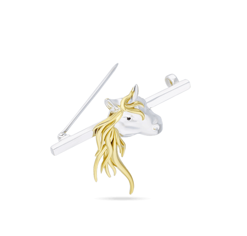 L'Amour Horse Brooch Pin Catherine Best