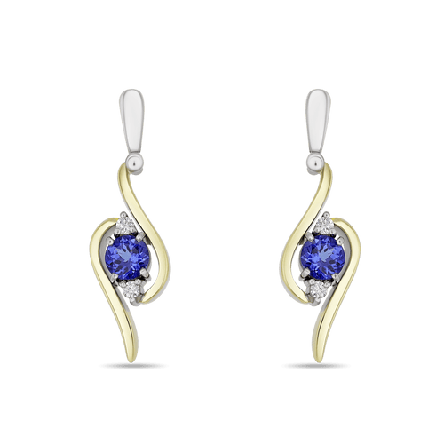 St Lucia Earrings Catherine Best Tanzanite 