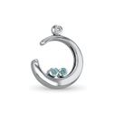 Cradle of Love Pendant - Silver - Without Chain Catherine Best