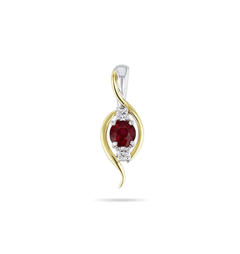 St Lucia Pendant Catherine Best Pendant Ruby