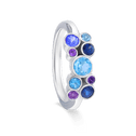 Jelly Tots Ring in Blue and Purple Catherine Best 