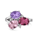 Sweetie Ring Catherine Best Amethyst and Pink Tourmaline 