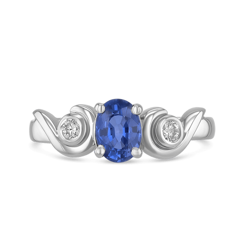 Faith Ring Catherine Best Dev Sapphire Platinum 