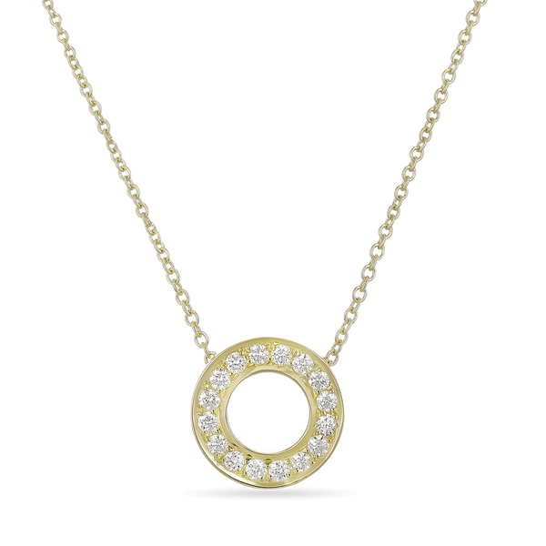 Fairy Ring Necklace Catherine Best 18ct Yellow Gold 