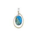 Mantaro Peruvian Opal and Diamond Pendant Catherine Best 