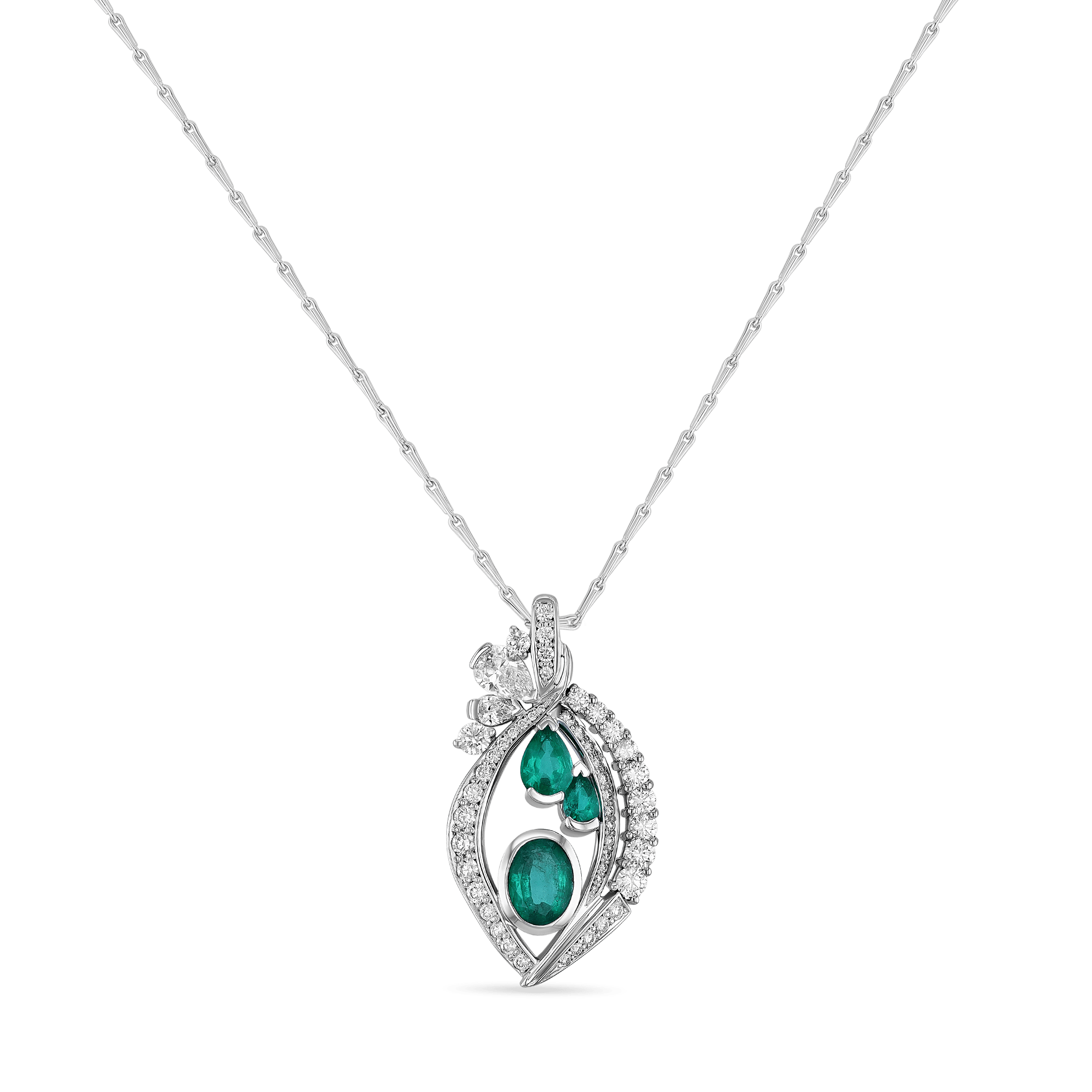 Emerald Isle Pendant Catherine Best Dev Pendant on 18" Hayseed Chain 