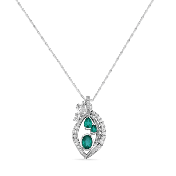 Emerald Isle Pendant Catherine Best Dev Pendant on 18" Hayseed Chain 