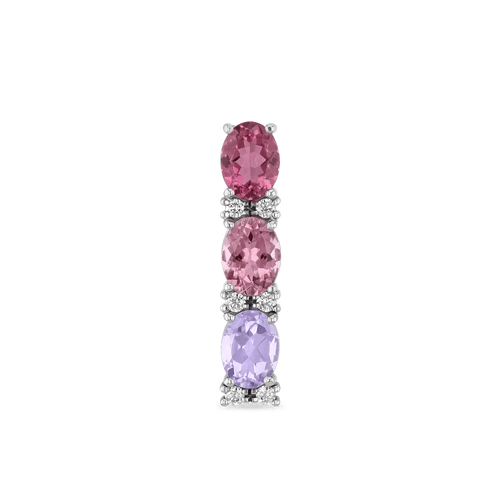 Sweetie Pendant Catherine Best Amethyst and Pink Tourmaline Pendant 