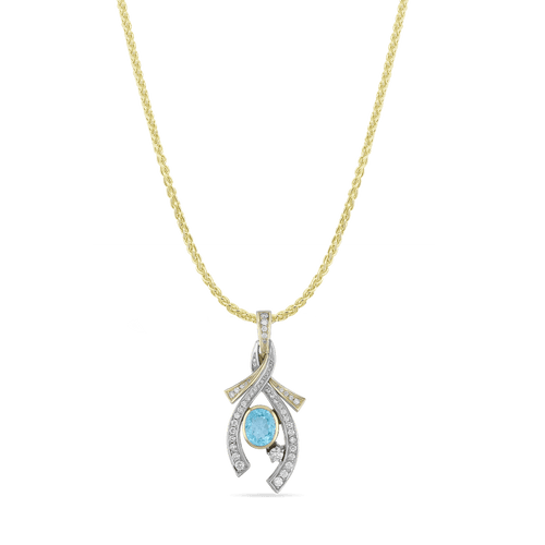 Sea Whisper Catherine Best Pendant with 18