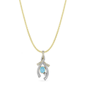 Sea Whisper Catherine Best Pendant with 18