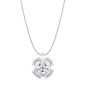 Windmill IV Diamond and Sapphire Pendant Catherine Best Pendant with 18ct chain 