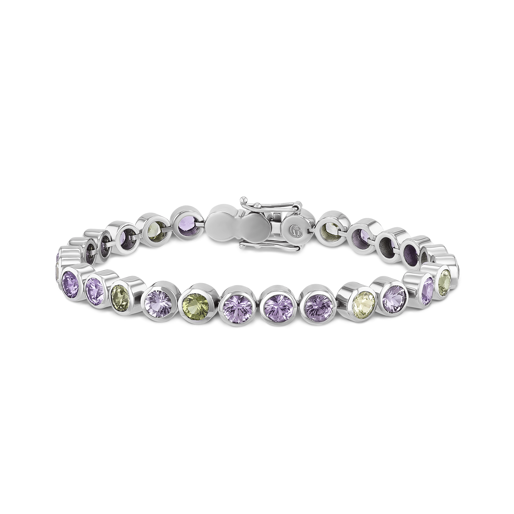 Garden of Eden Bracelet Catherine Best Dev Bracelet with Mixed Garnets 