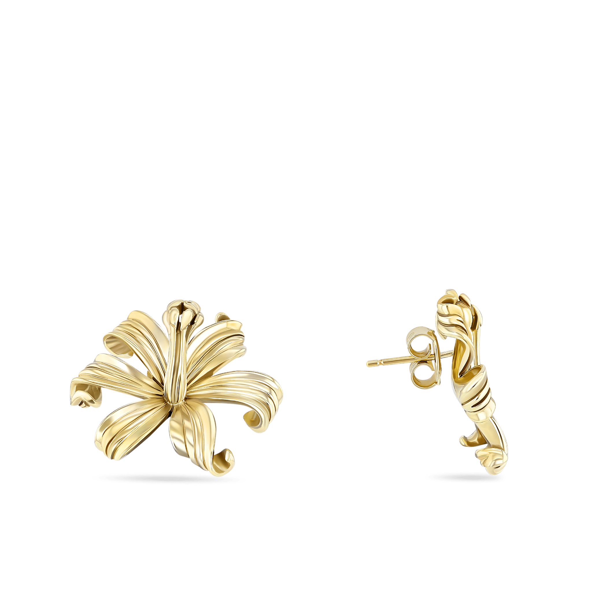 Nerine Lily Earrings Catherine Best Nerine Lily Studs Silver 