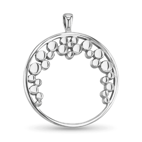 Bubbles Pendant - Silver - Without Chain Catherine Best 