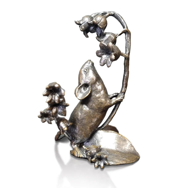 Richard Cooper Mouse with Lily of the Valley Sculpture Catherine Best Dev 
