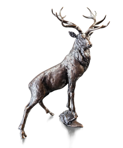Richard Cooper Highland Wilderness Bronze Sculpture