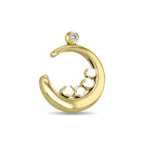 Cradle of Love Pendant - 9ct Yellow Gold - With Chain Catherine Best 
