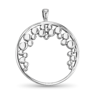 Bubbles Pendant - Silver - Without Chain