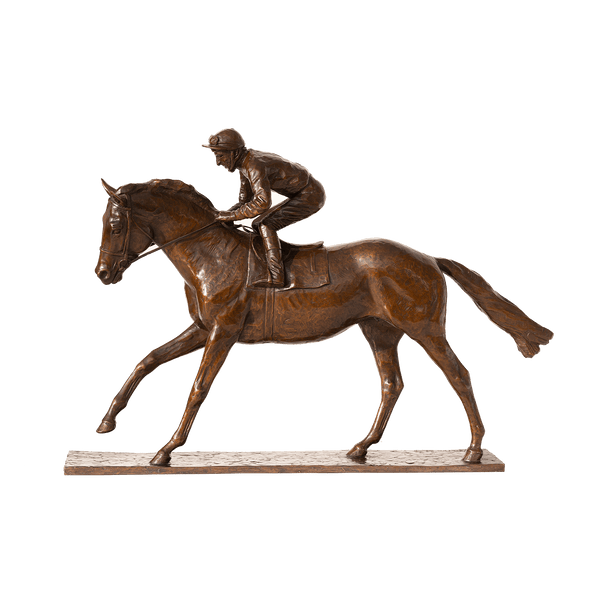 Brigadier Gerard and Joe Mercer Sculpture Catherine Best Dev 