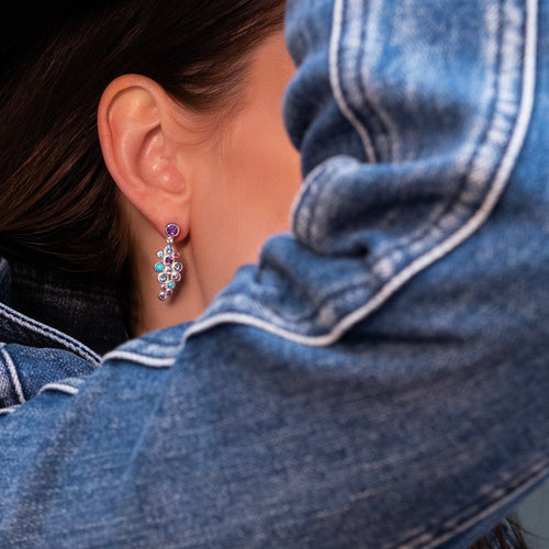 Jelly Tots Silver Earrings Catherine Best 
