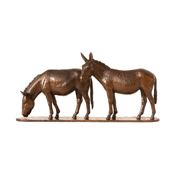 Donkeys Sculpture Catherine Best Dev 