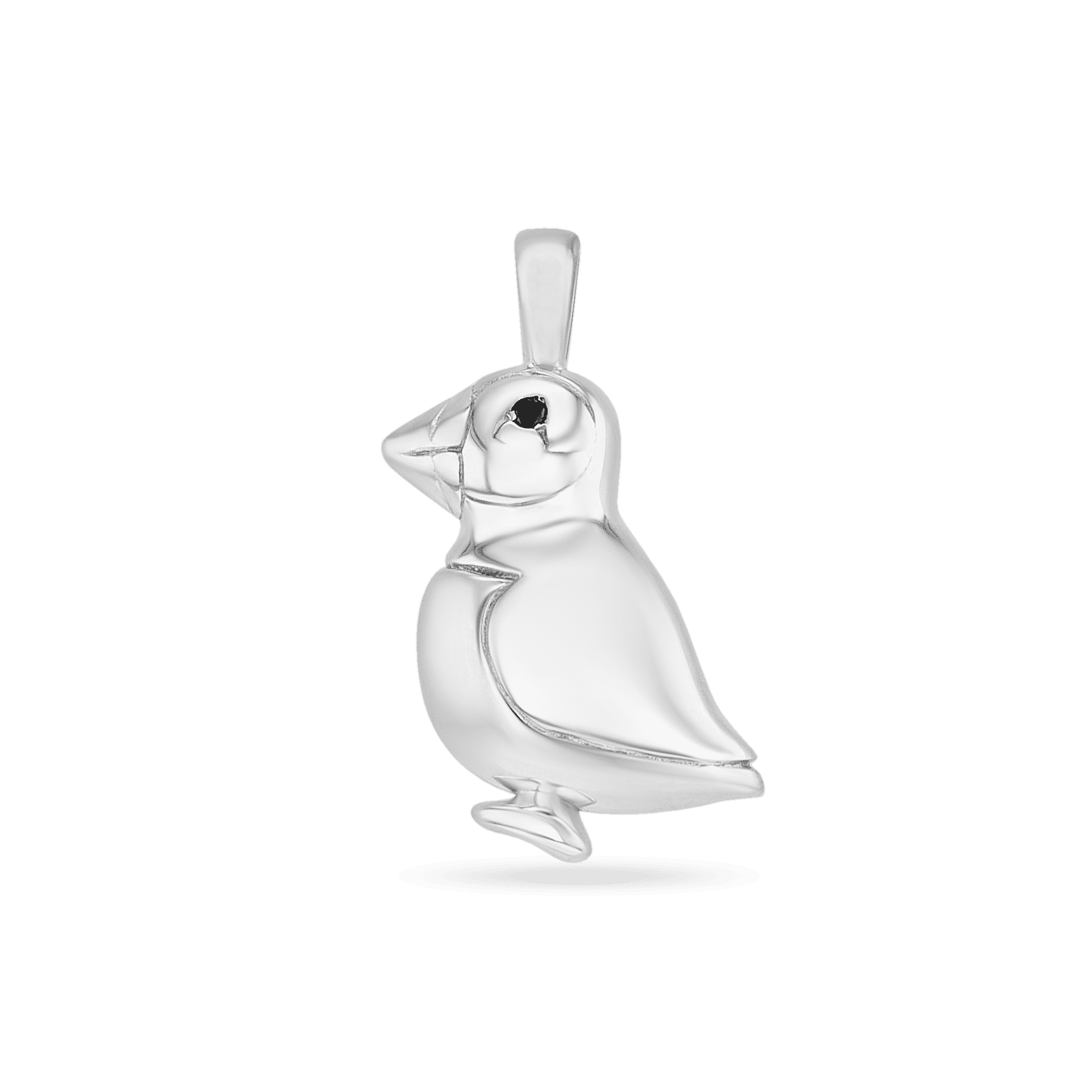 George The Puffin Pendant - Silver Catherine Best Pendant 