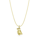 George The Puffin Pendant Catherine Best 18ct Yellow Gold Pendant on an 18