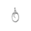 Initial O Love Letter Mini Pendant in Silver Catherine Best Dev 