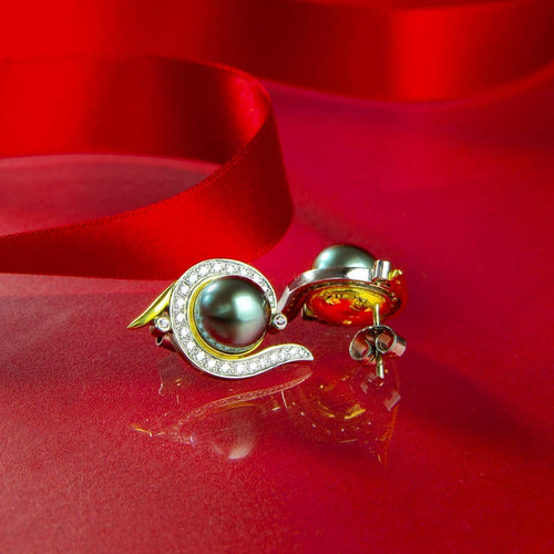 Tahitian Twist Earrings Catherine Best 