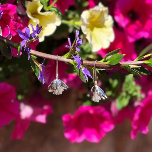 Clematis Bluebird Drop Earrings Catherine Best Dev 