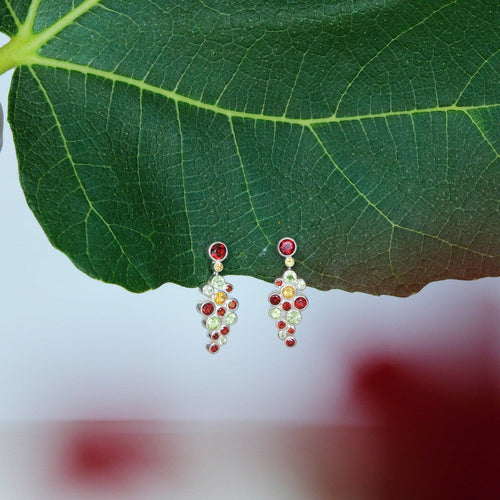 Jelly Tots Silver Earrings Catherine Best 