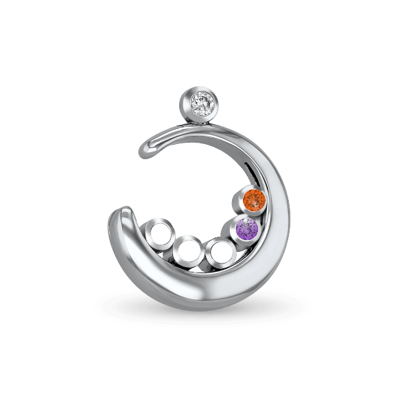 Cradle of Love Pendant - Silver - Without Chain Catherine Best 