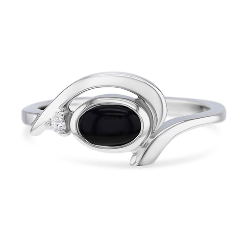 Chords of Love Ring Catherine Best Onyx 