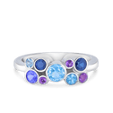 Jelly Tots Ring in Blue and Purple Catherine Best 